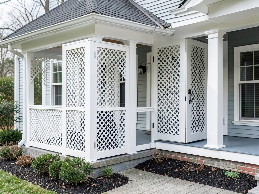 Creative ways to hide your outdoor ac unit in a co