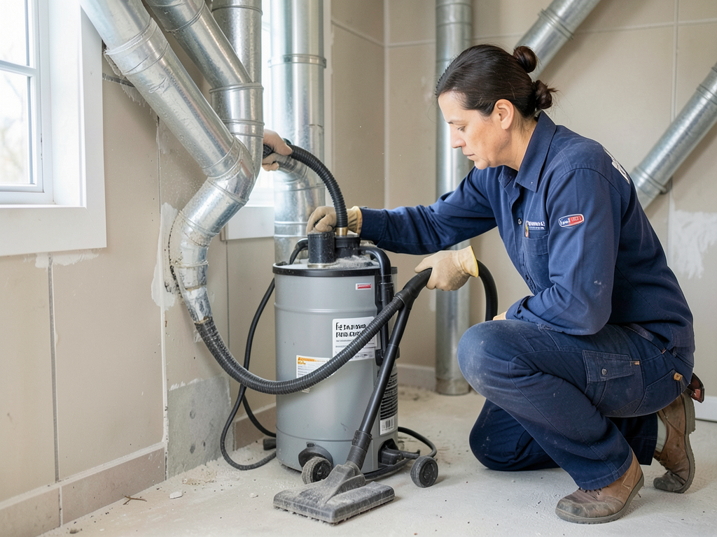 Dealing with construction dust in your hvac system