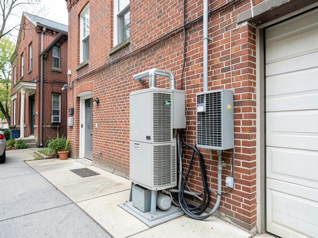 Heating and cooling options for your new Fort Totten garage conversion