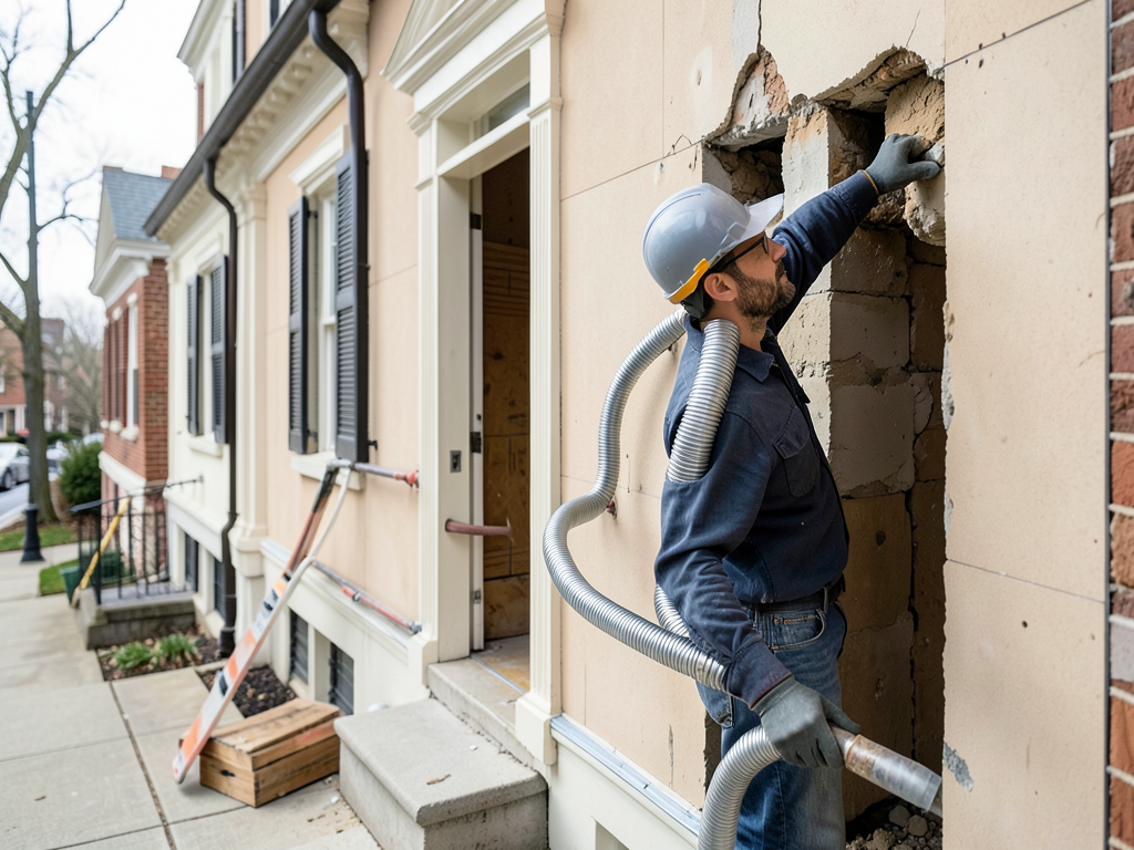 How to install modern air conditioning in a histor