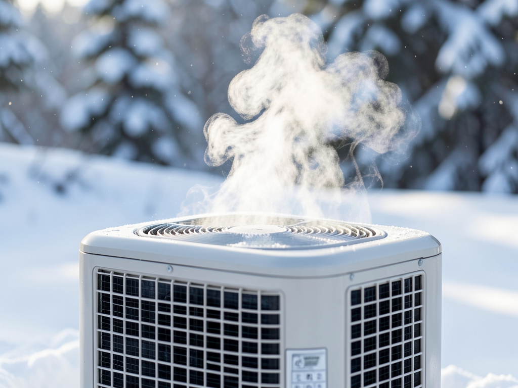 Is your heat pump smoking why the defrost cycle is