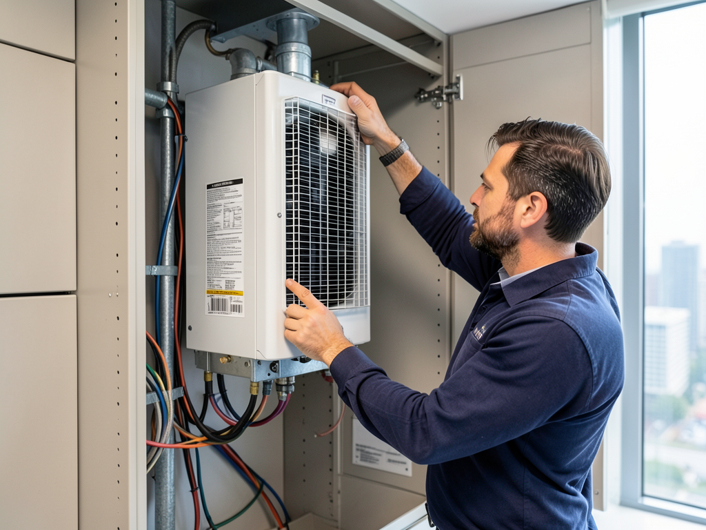 Replacing outdated fan coil units in cathedral hei