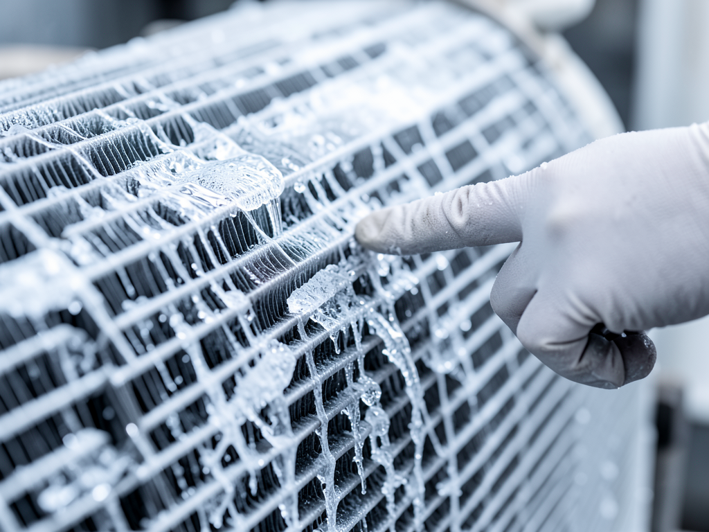 Why your ac is literally covered in ice during a r